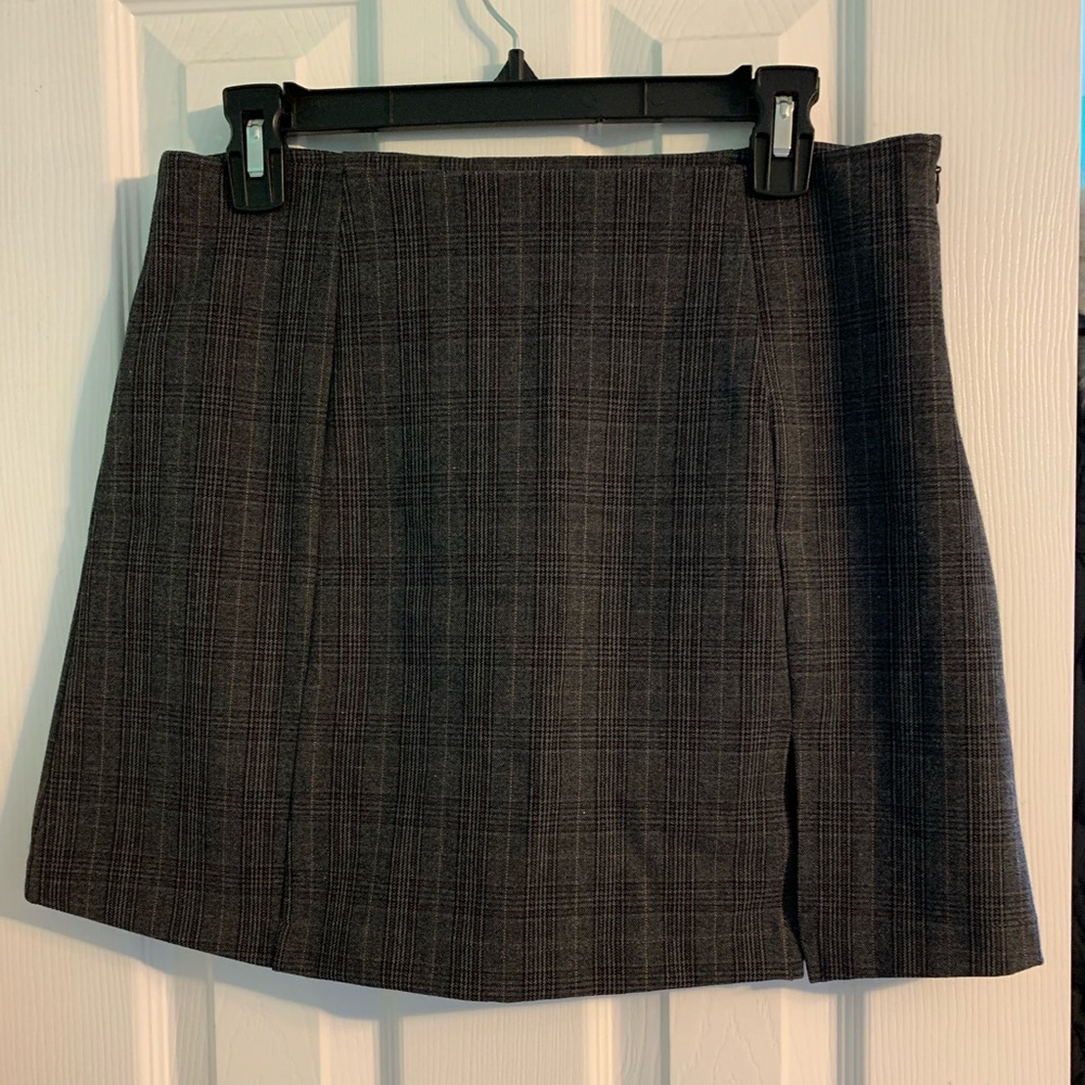 NWT Plaid Mini Skirt